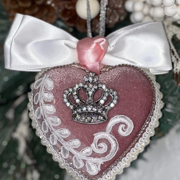 Mother’s Day Handmade Ornament|Gift| Valentine’s Day Present| Personalized Heart - Picture 2 of 14
